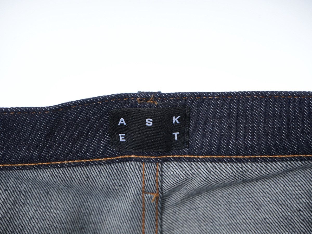 Asket Asket Raw Denim Slim Jeans w30 Size US 30 / EU 46 - 4 Thumbnail