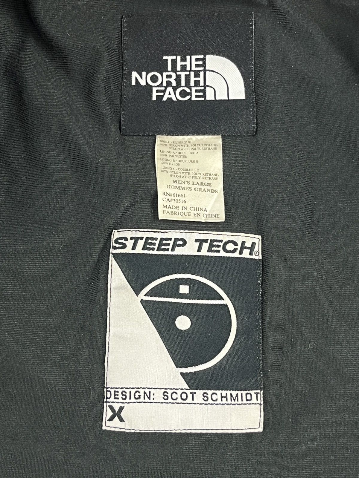 The North Face Vintage North Face Steep Tech Jacket Size US L / EU 52-54 / 3 - 18 Thumbnail