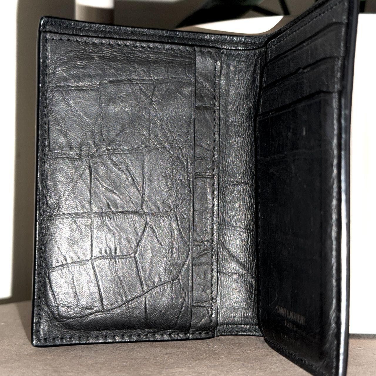 Yves Saint Laurent YSL SAINT LAURENT PARIS Cassandre Bi-Fold Wallet Size ONE SIZE - 4 Thumbnail