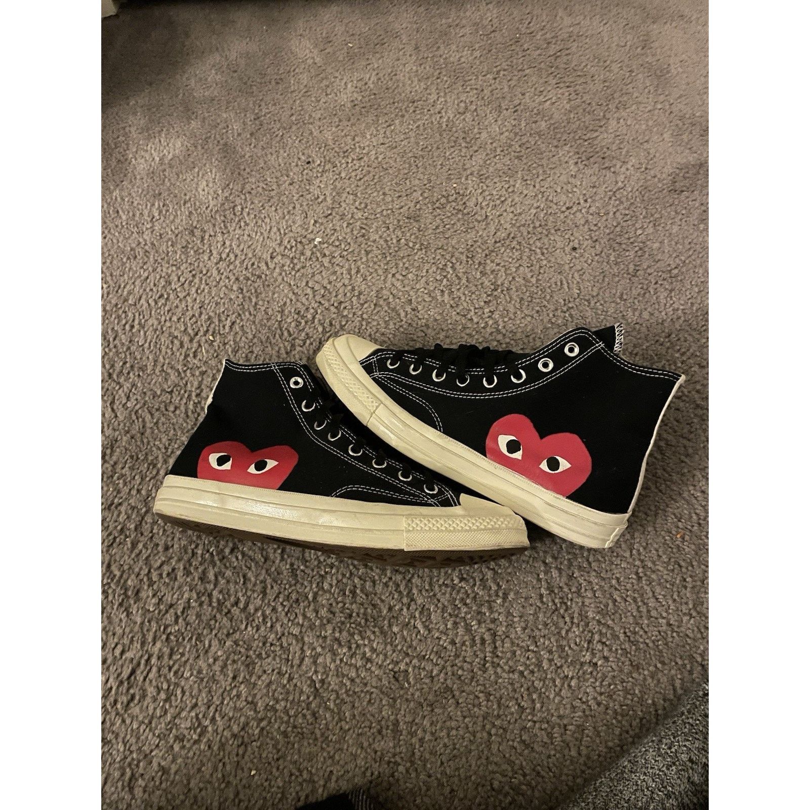 Converse Size 10- Converse All Star High 70 Comme des Garcons Shoes Size US 10 / EU 43 - 2 Thumbnail