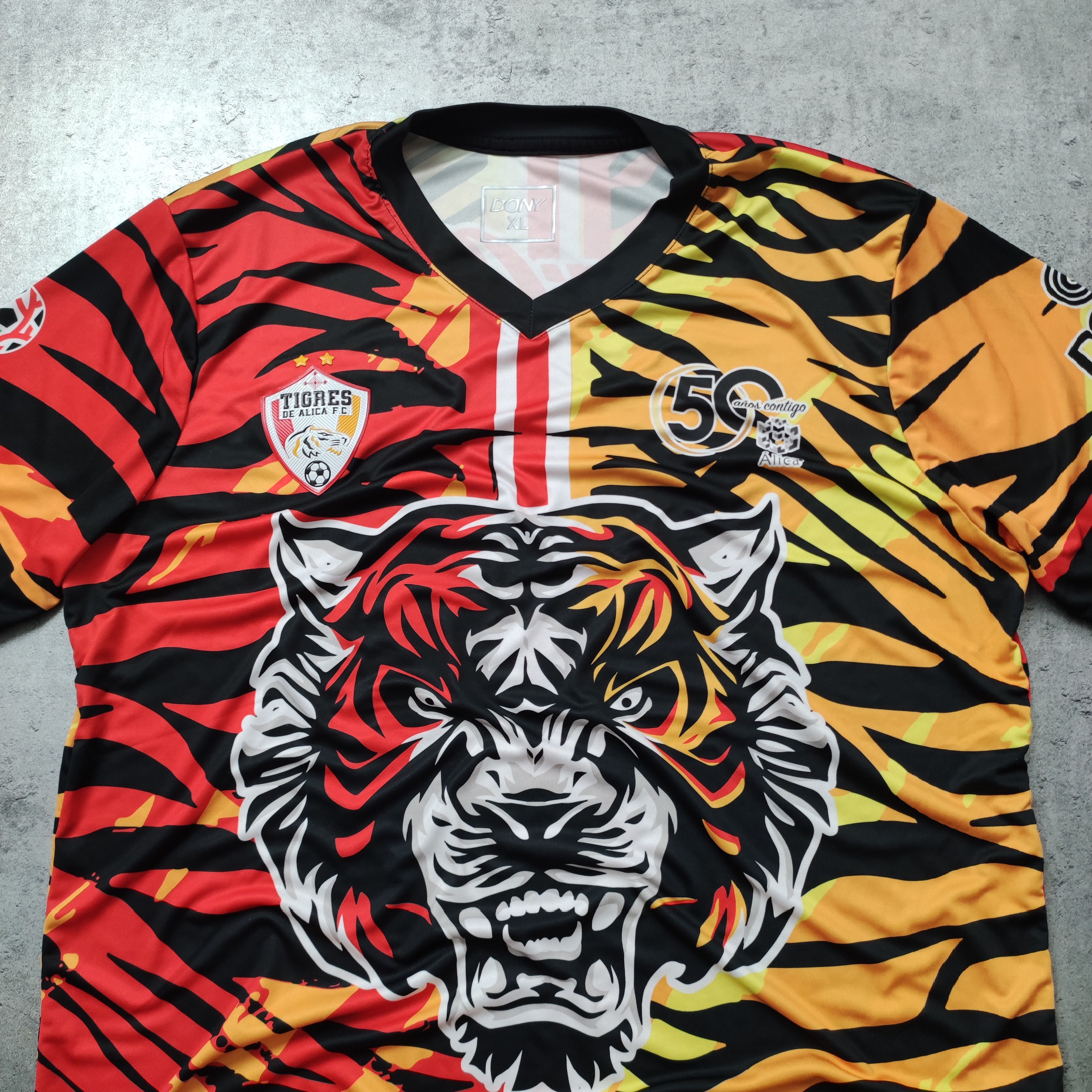 Vintage RARE Football Soccer Mexico Tigres FC Limited Edition Jersey Size US XL / EU 56 / 4 - 3 Thumbnail