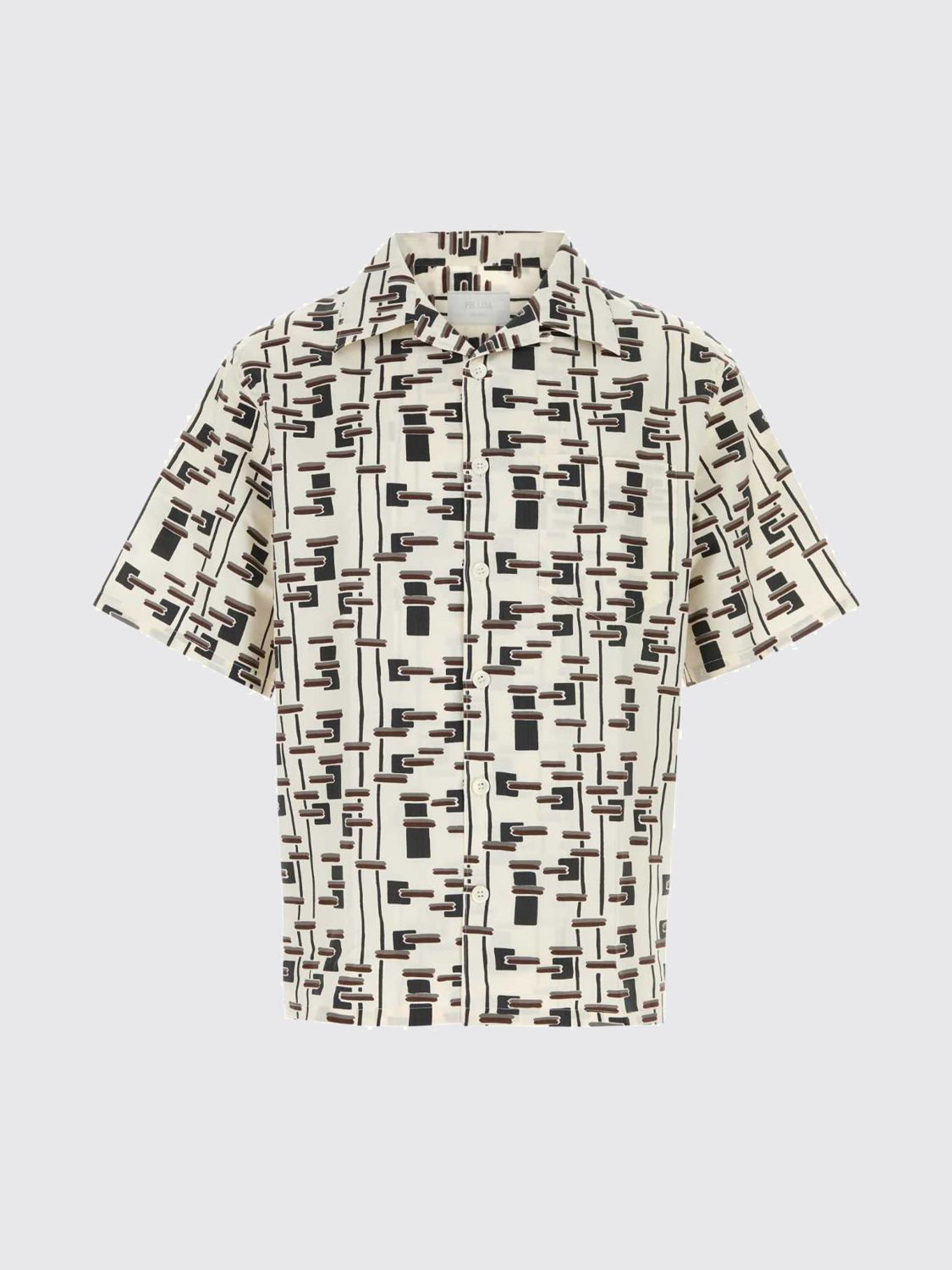 Prada Prada Shirt Men Beige Size US S / EU 44-46 / 1 - 1 Preview