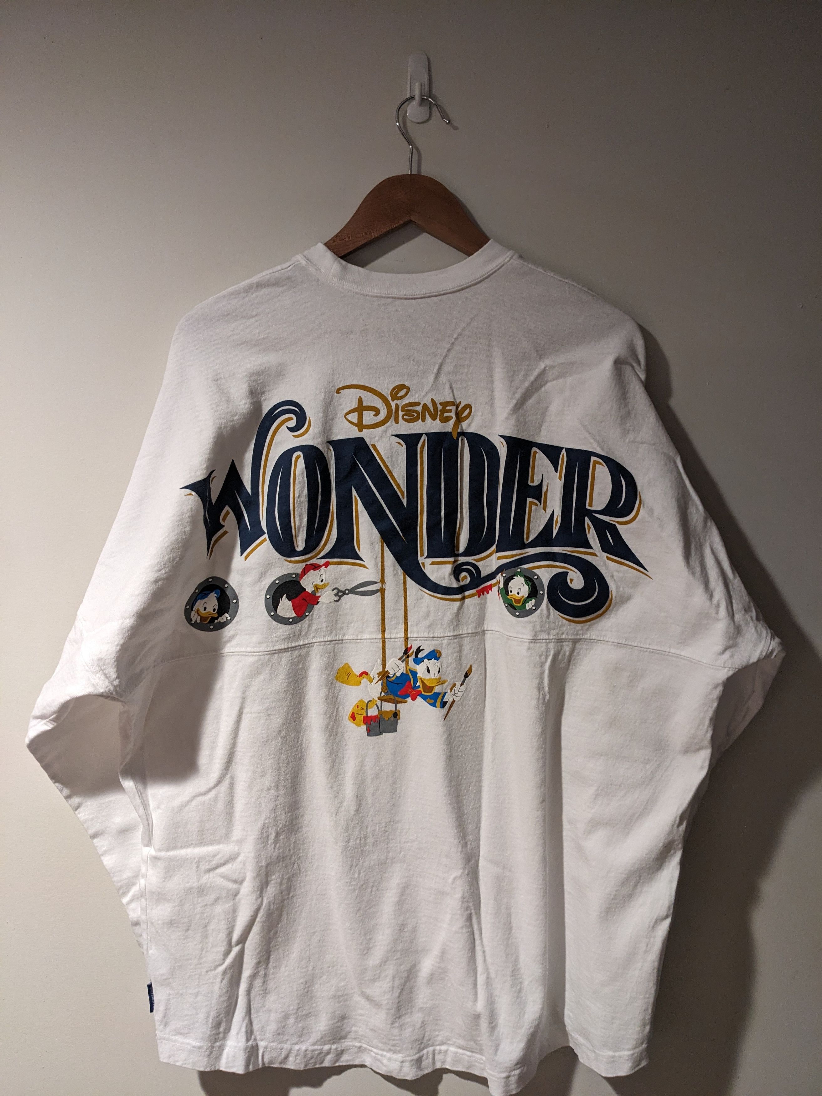 Disney Disney Cruise Line Wonder Donald Duck X-Large Spirit Jersey Size US XL / EU 56 / 4 - 1 Thumbnail