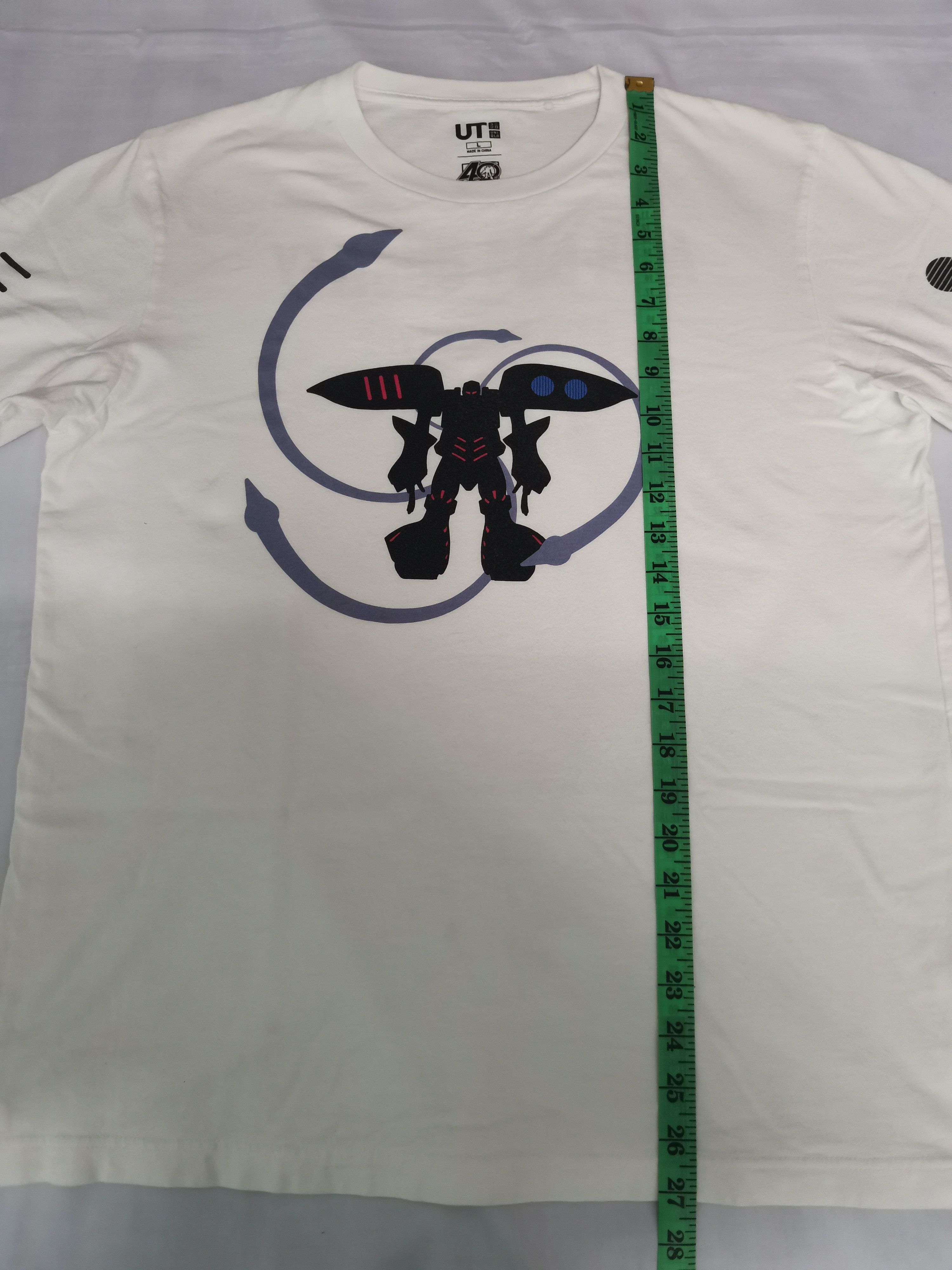 Anime Gundam Anniversary 40 Gunpla Japan Anime Tee Akira Eva Size US L / EU 52-54 / 3 - 5 Thumbnail