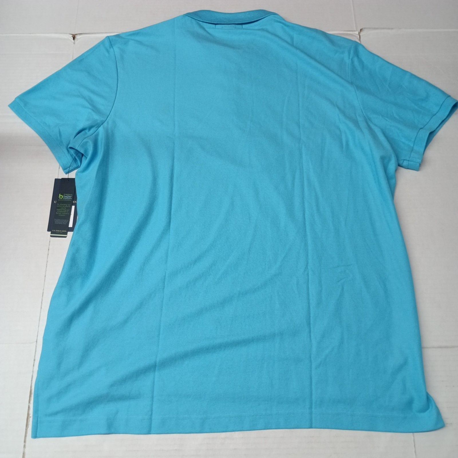 U.S. Polo Assn. U.S. Polo Assn. Pique Polo Shirt Men's Size 2XL River Blue Size US XXL / EU 58 / 5 - 8 Thumbnail
