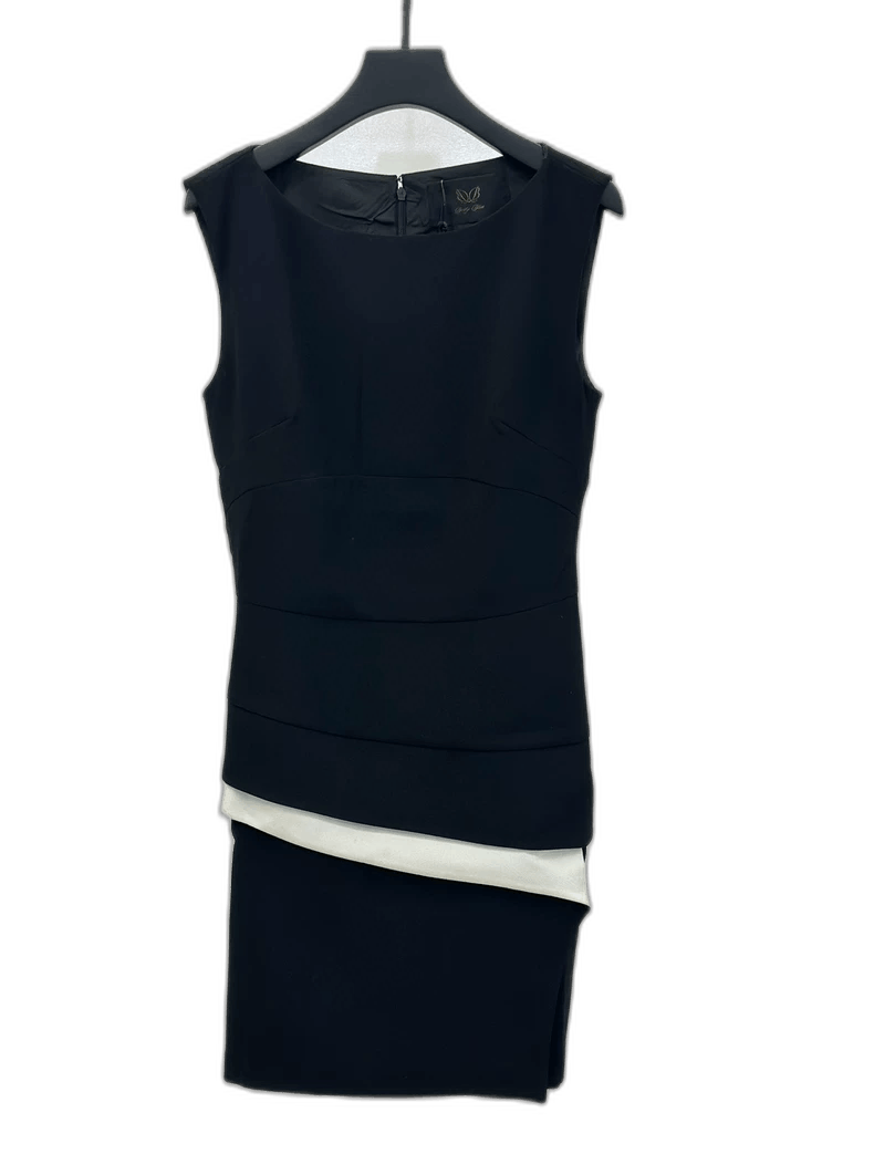 Italian Betty Blue Black Dress Size 42