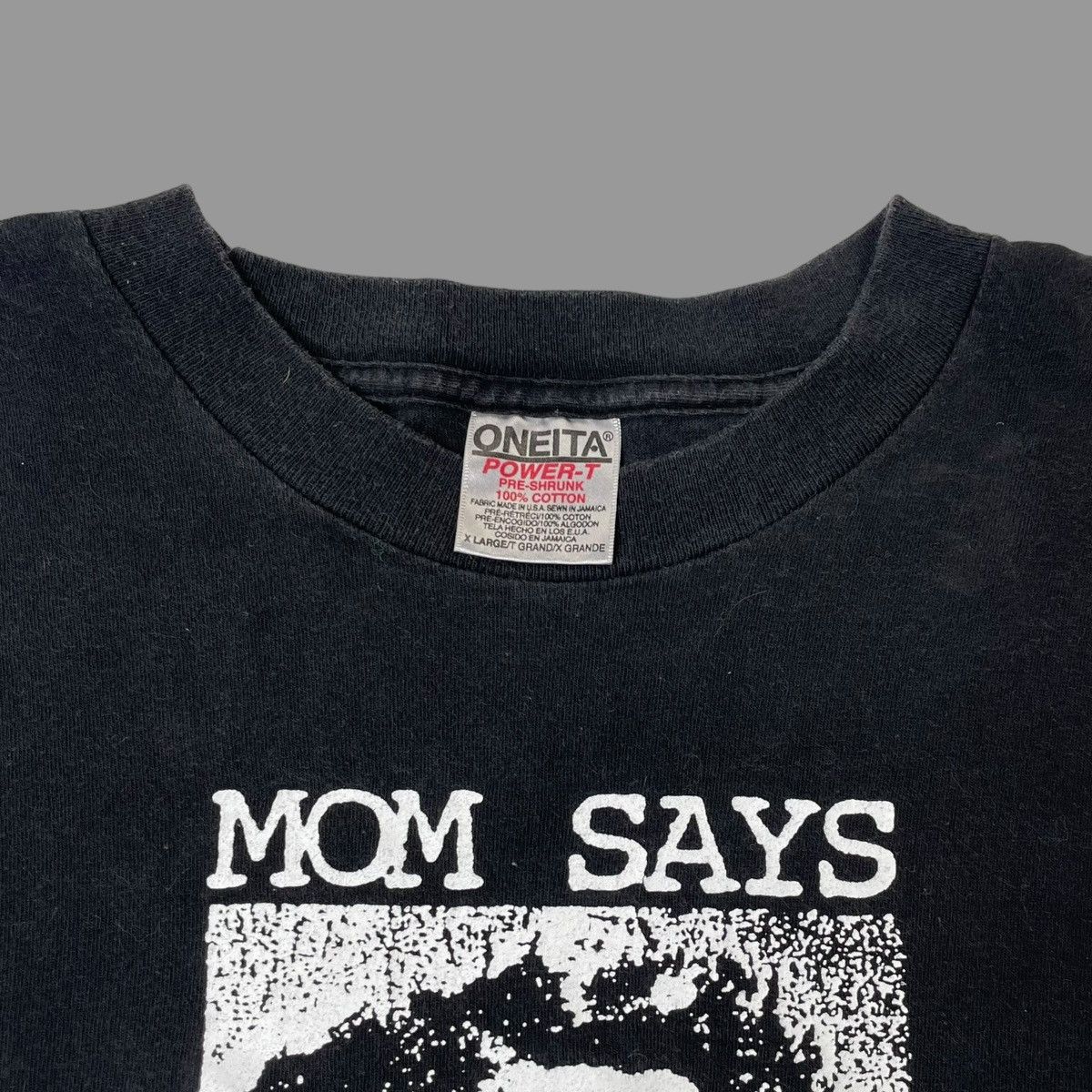 Vintage Vintage 90s punk t shirt Size US XL / EU 56 / 4 - 5 Thumbnail