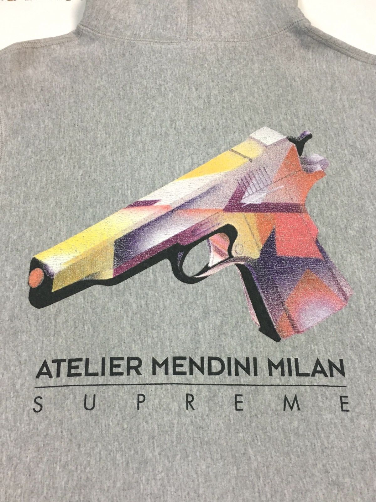 Supreme vintage hoodie SUPREME Mendini Gun Hooded Sweatshirt y2k Size US M / EU 48-50 / 2 - 10 Thumbnail