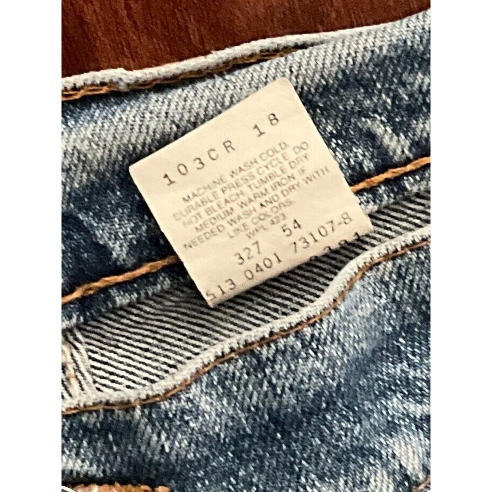 Levi's Levi’s 512 Slim Tapered Y2K Vintage Denim Jeans 16L 34x 33 Size 38" / US 16 / IT 52 - 9 Thumbnail