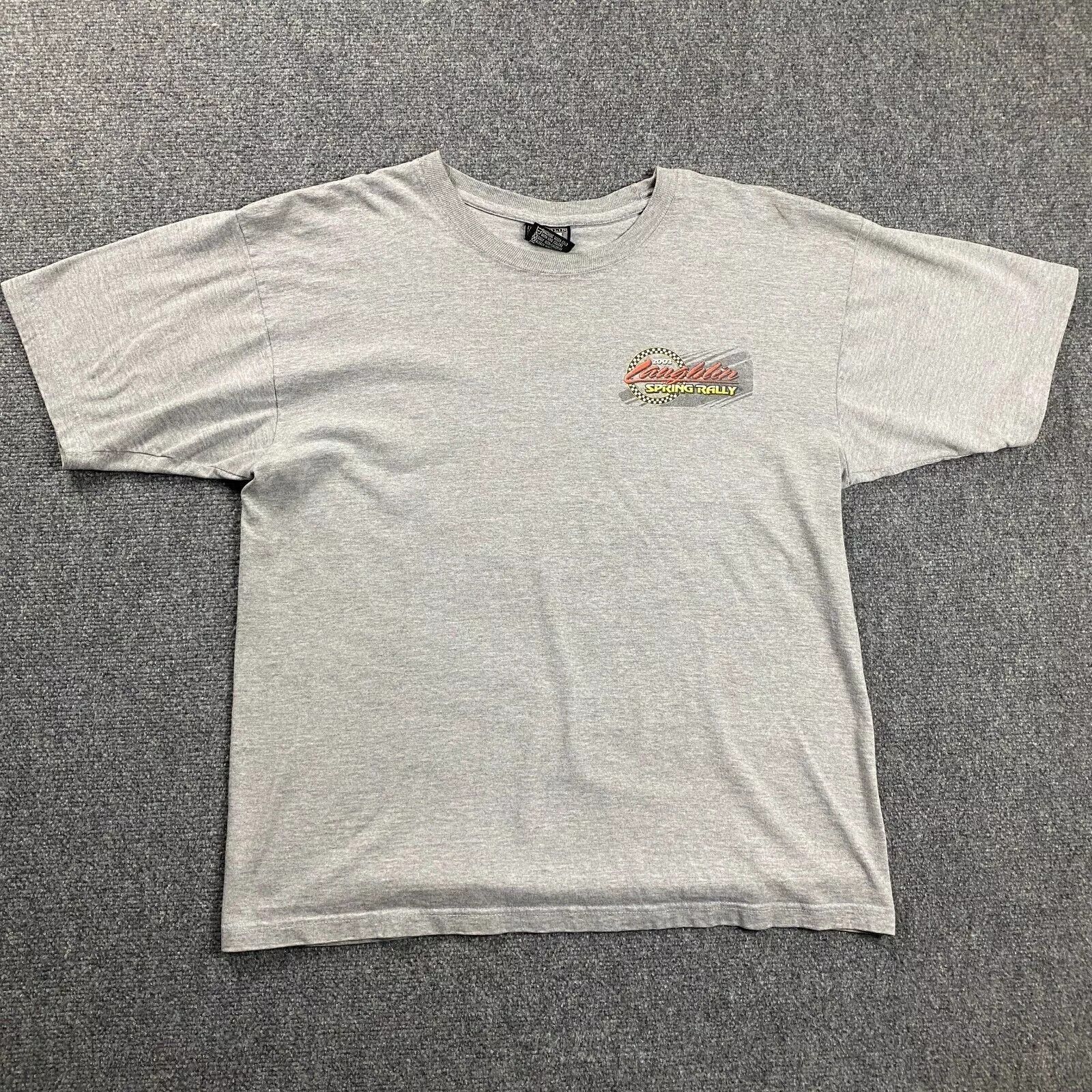 Vintage Laughlin River Run Shirt Mens XL 2003 Motorcycle Race Size US XL / EU 56 / 4 - 1 Thumbnail
