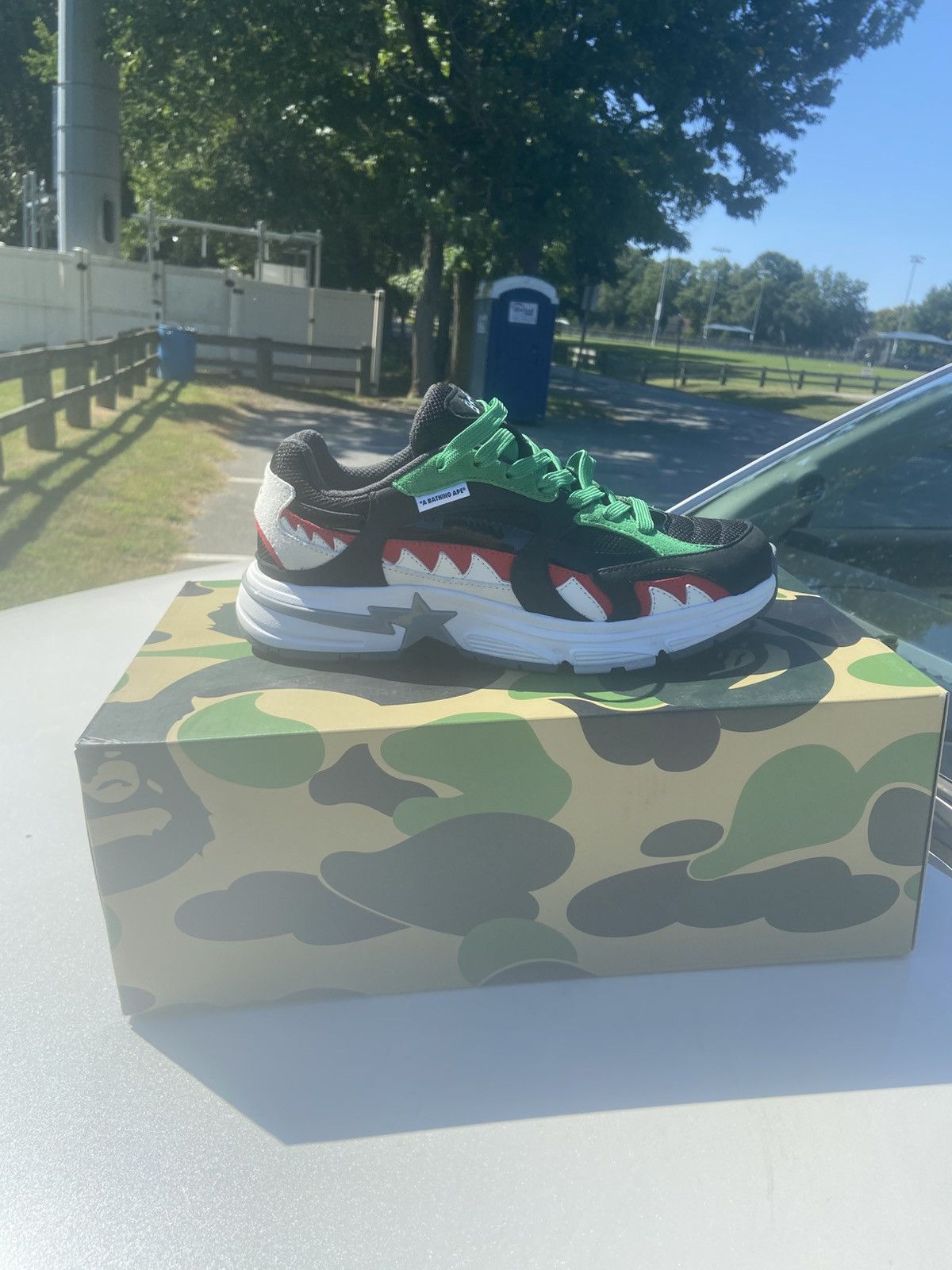 Bape Brand new sharksta dubai editon Size US 9.5 / EU 42-43 - 1 Thumbnail