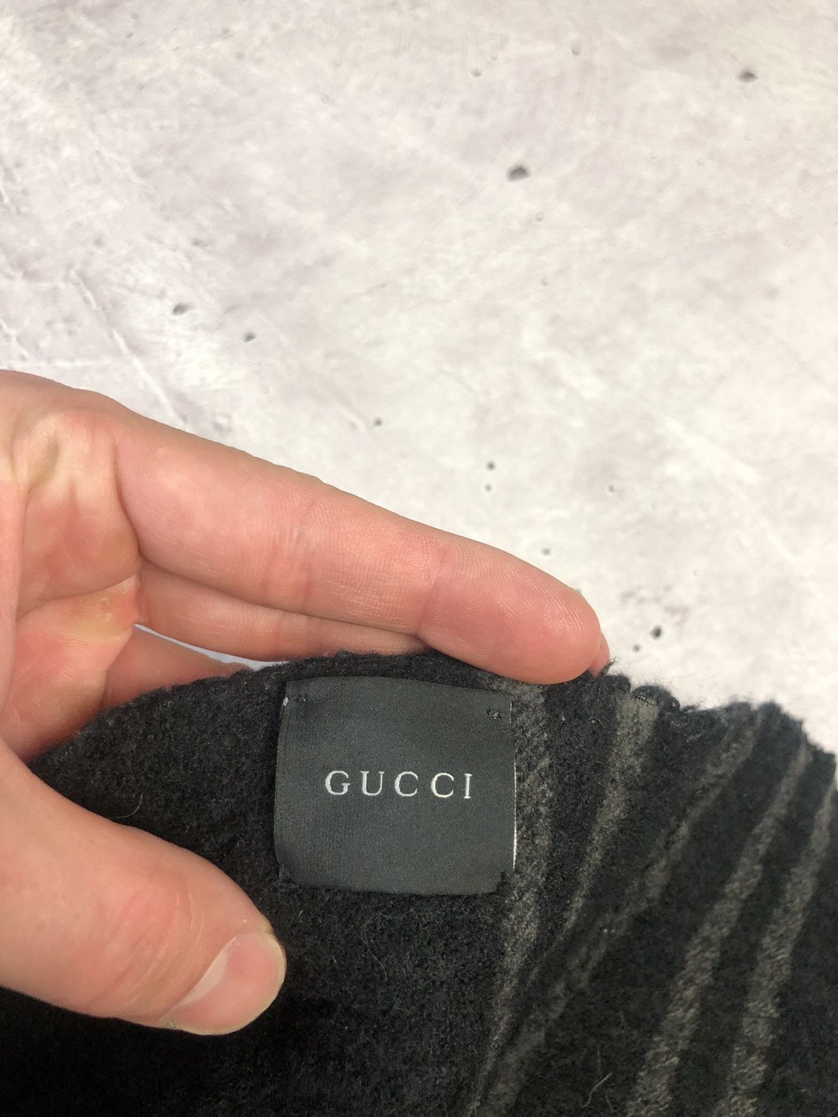 Gucci × Vintage Vintage Gucci snood Scarf luxury monogram Size ONE SIZE - 6 Thumbnail