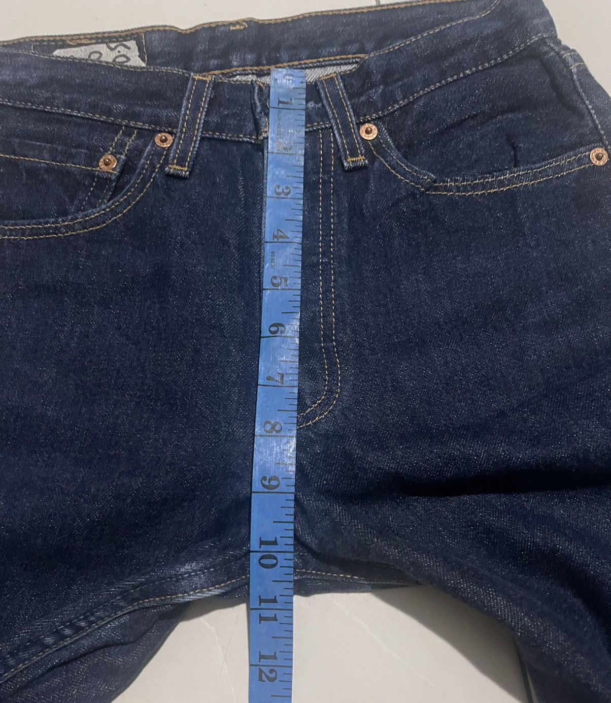 Jean Vintage 90s Levi's 501 for WOMEN Faded Blue Jeans Size 26" / US 2 / IT 38 - 10 Thumbnail
