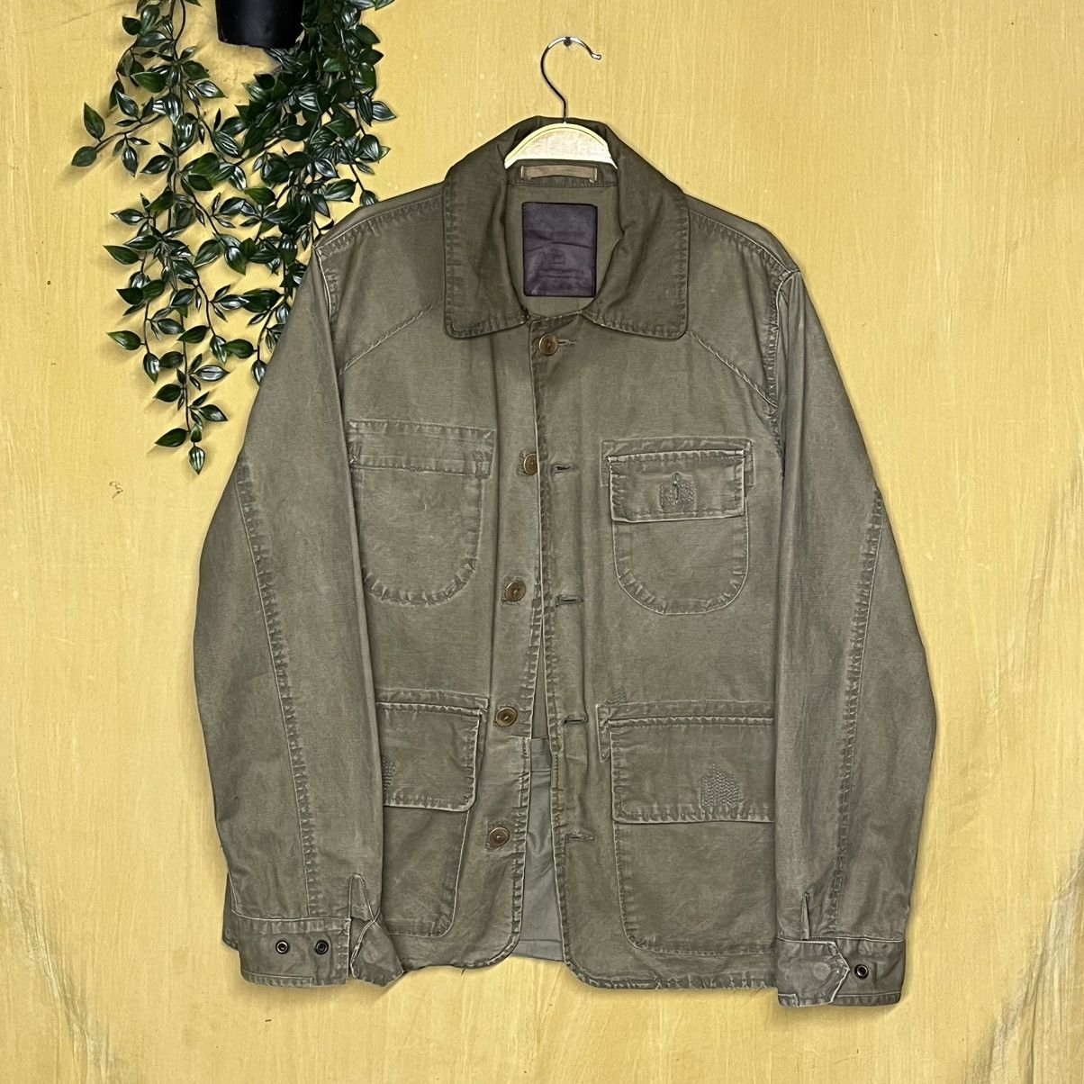 image of Military x Scotch Soda Vintage Scotch & Soda Parka Jacket in Army Green, Men's (Size Medium)