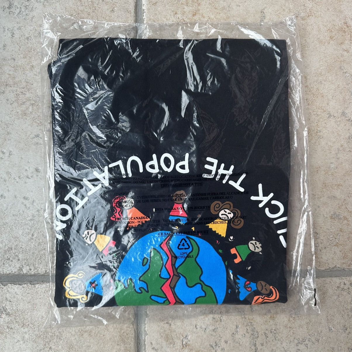 Fuck The Population FTP God Is Dead Tee (Black) Size Small Size US S / EU 44-46 / 1 - 2 Thumbnail