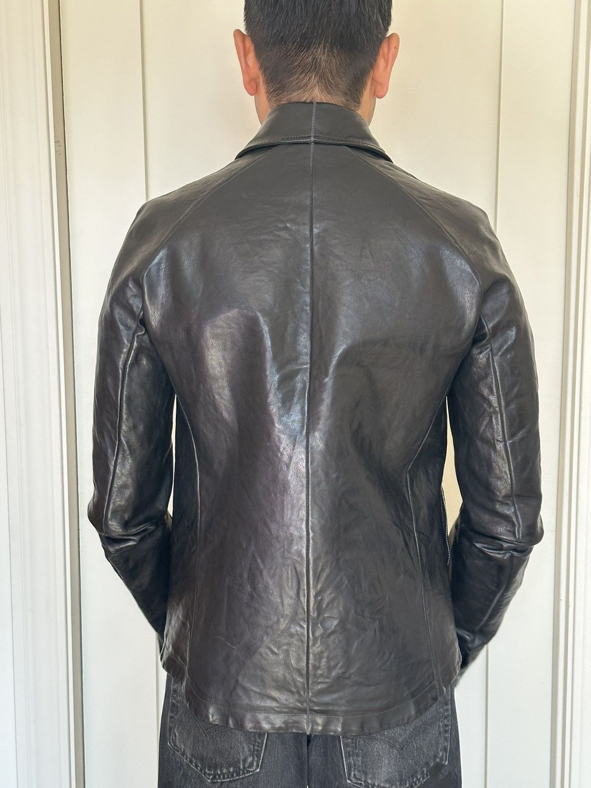 Carol Christian Poell Carol Christian Poell Scarstitch Leather Jacket Size US M / EU 48-50 / 2 - 6 Thumbnail