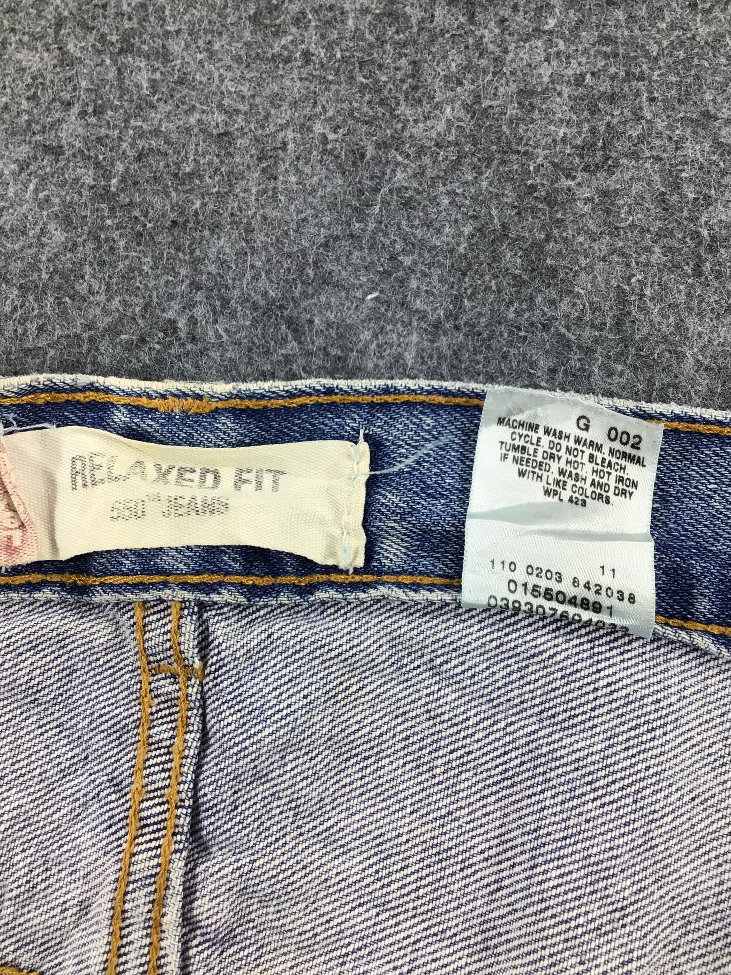 Levi's Vintage Blue Wash Levis Jeans 550-J836 Size US 42 / EU 58 - 10 Thumbnail