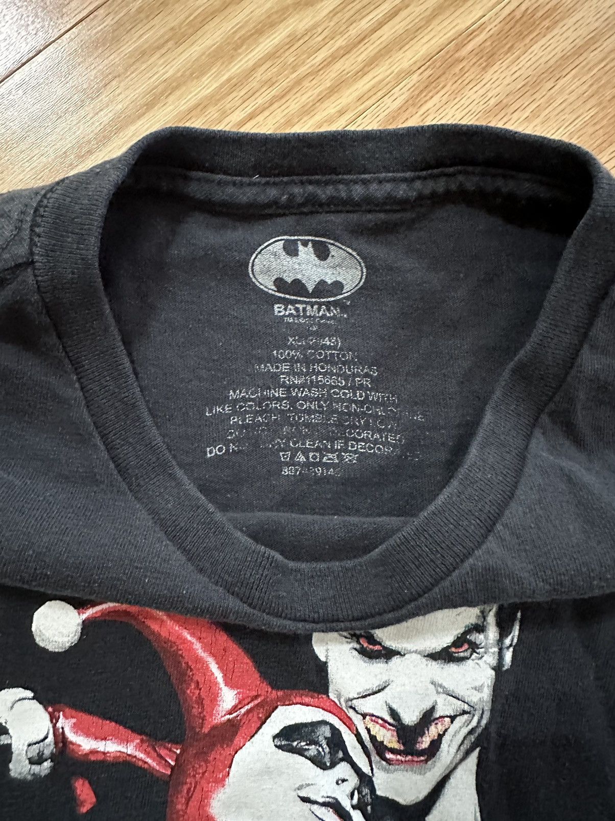 DC Comics × Vintage Batman DC Comics Joker and Harley Quinn black t shirt Size US XL / EU 56 / 4 - 3 Thumbnail