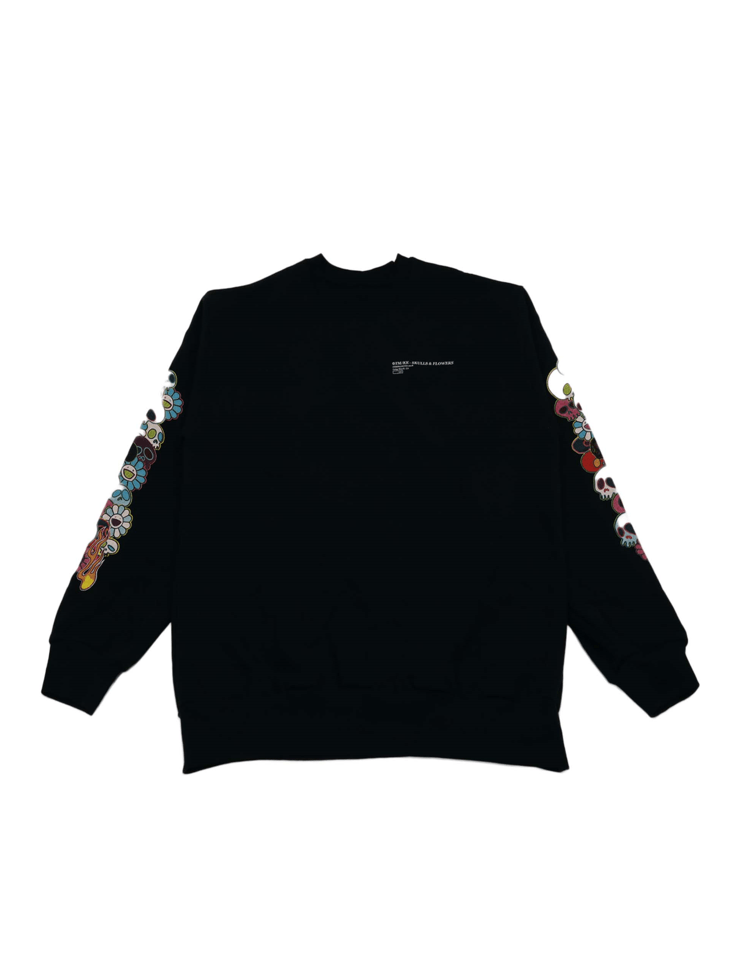 Takashi Murakami Brand New* Takashi Murakami Skull & Flower Crew Black Size US L / EU 52-54 / 3 - 2 Thumbnail