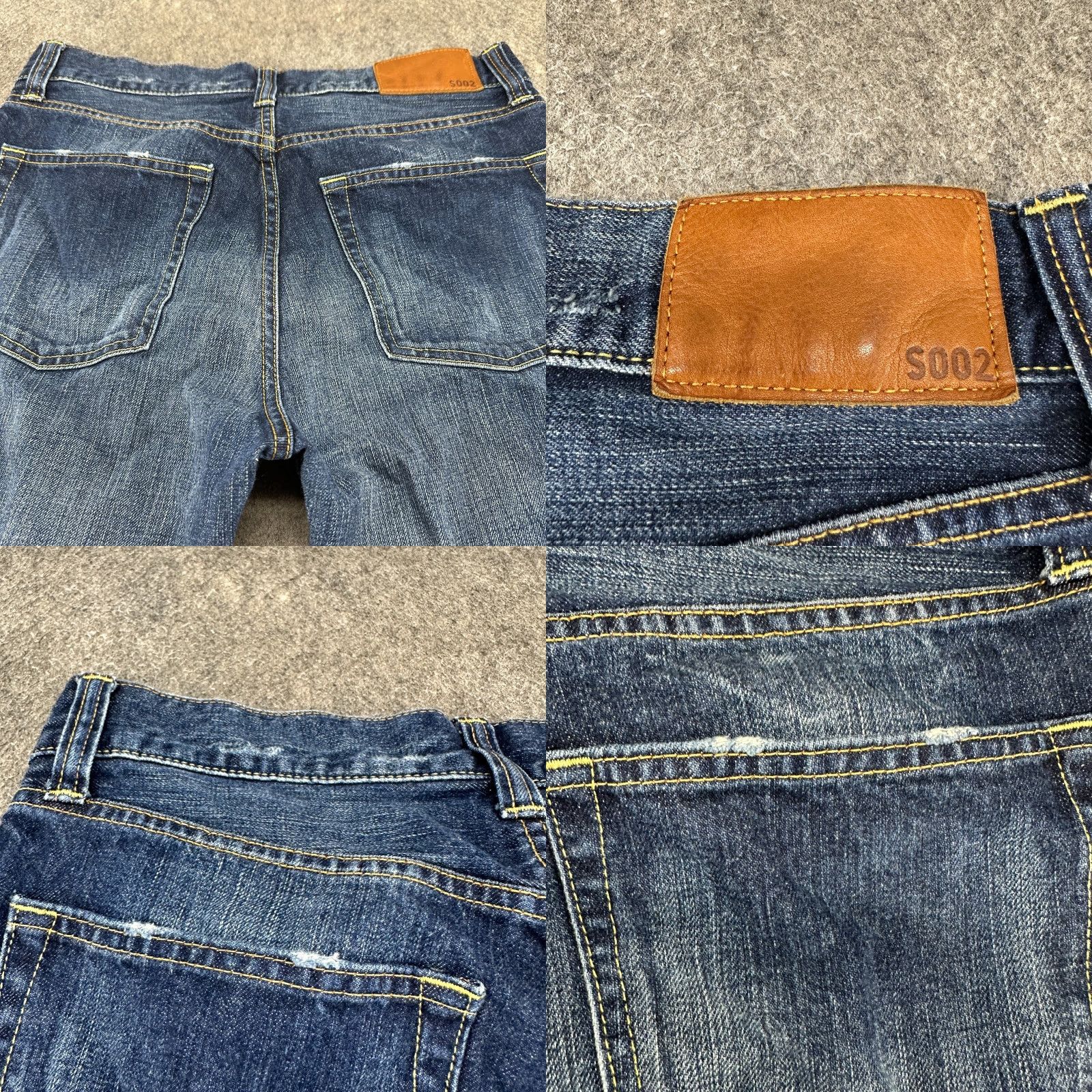 Uniqlo Uniqlo Jeans Men 33x29 Blue Denim Straight Regular Fit Dark Wash City USA Style Thread: Denim - Jeans - Uniqlo - Men - 33x29 Size US 33 - 8 Thumbnail