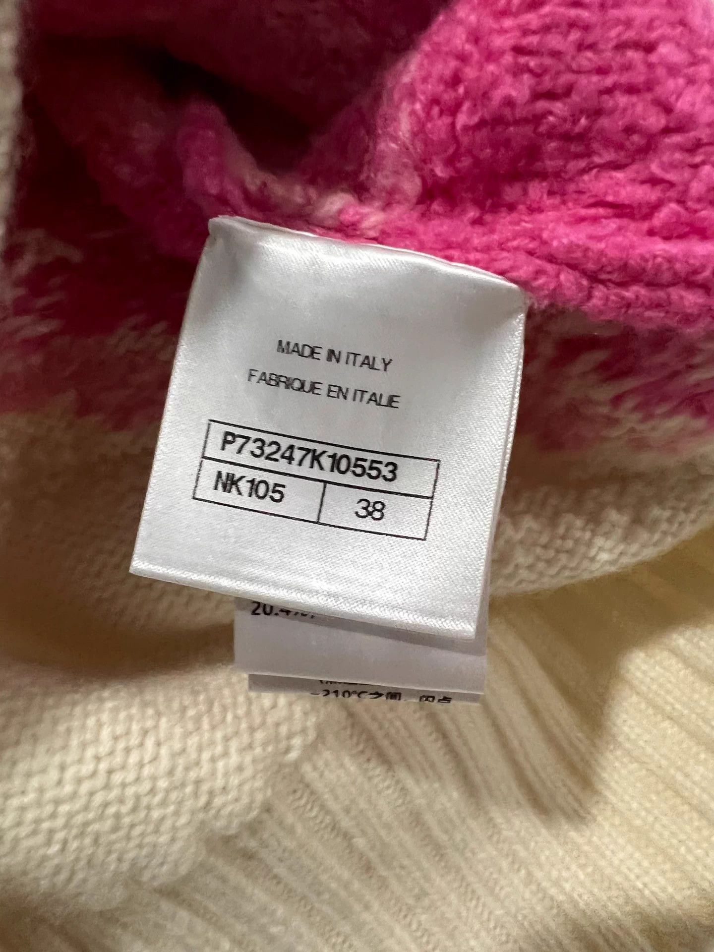 Chanel Chanel Ski Pink No.5 Cashmere Turtleneck 38 Women's Size S / US 4 / IT 40 - 8 Thumbnail