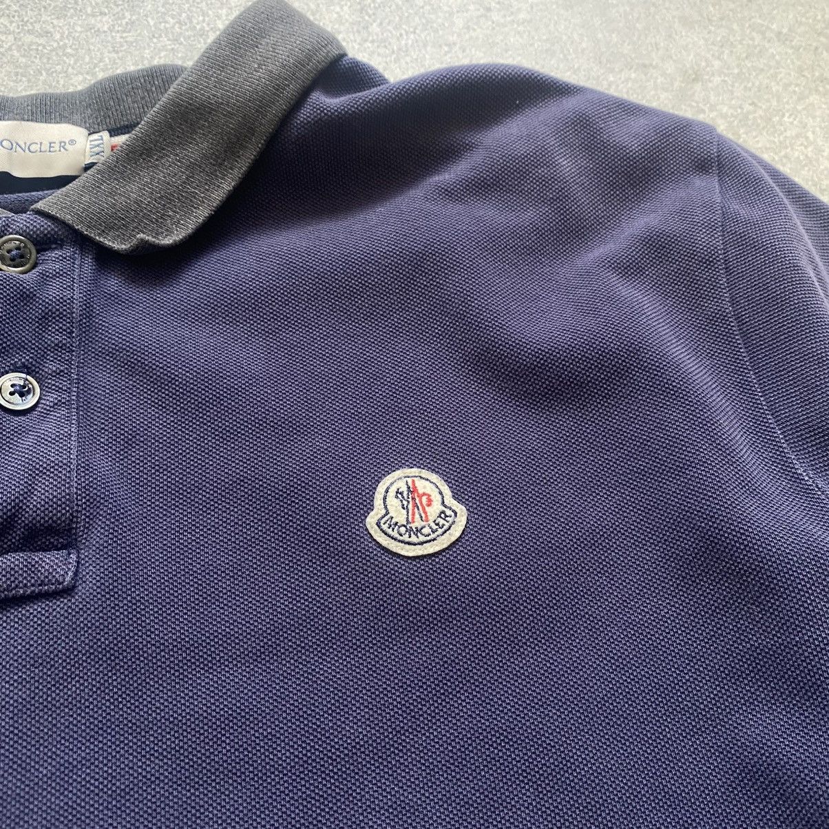Moncler Vintage Luxury Polo Moncler Size US XL / EU 56 / 4 - 3 Thumbnail