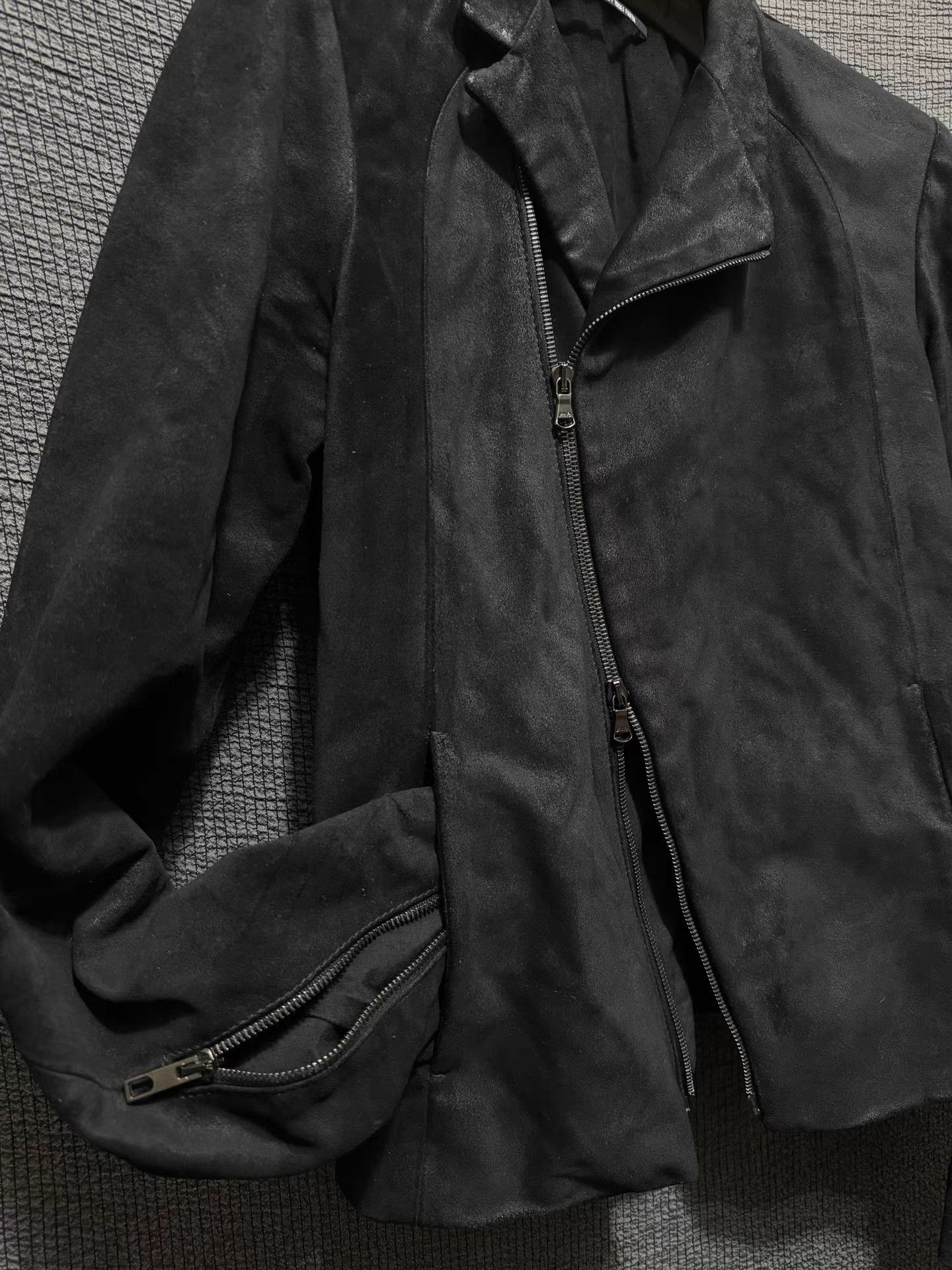 Lumen Et Umbra Lumen Et Umbra dark avant-garde artisan leather jacket Size US S / EU 44-46 / 1 - 5 Thumbnail