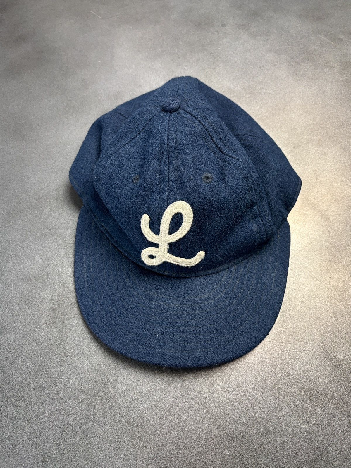 Ebbets Field Flannels × Vintage 1990s Vintage Wool Baseball Cap Brewery 1950s Style Patch Size ONE SIZE - 1 Thumbnail