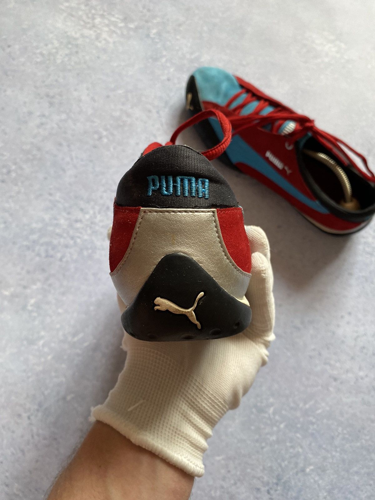 Puma Vintage Puma Racing Shoes UK 10.5 US 11.5 EUR 45 Size US 11.5 / EU 44-45 - 10 Thumbnail