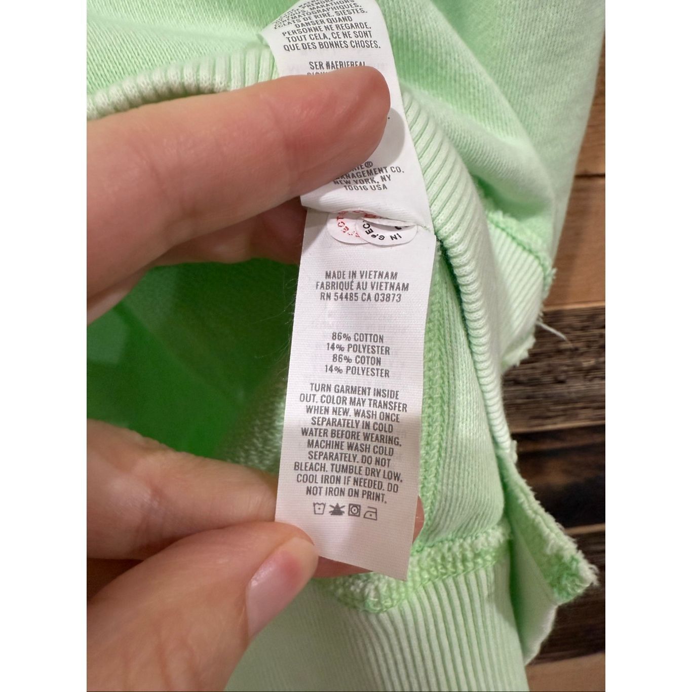 ABLE Aerie oversized relaxed fit v-neck sweatshirt sz XS Size XS / US 0-2 / IT 36-38 - 5 Thumbnail