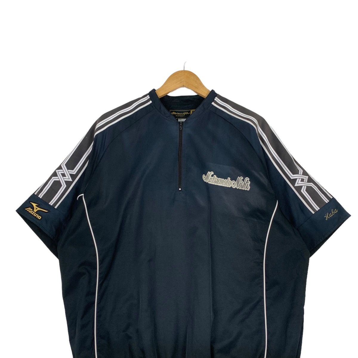 Mizuno MIZUNO Baseball Short Sleeve Black Jersey #1152-C53 Size US L / EU 52-54 / 3 - 2 Thumbnail