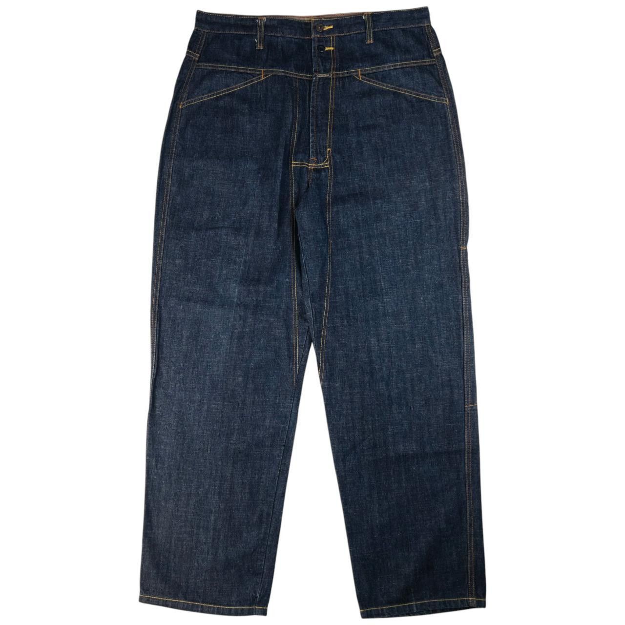 Marithe + Francois Girbaud Vintage Marithe Francois Girbaud Wide Leg Denim Jeans W36 Size US 36 / EU 52 - 2 Thumbnail
