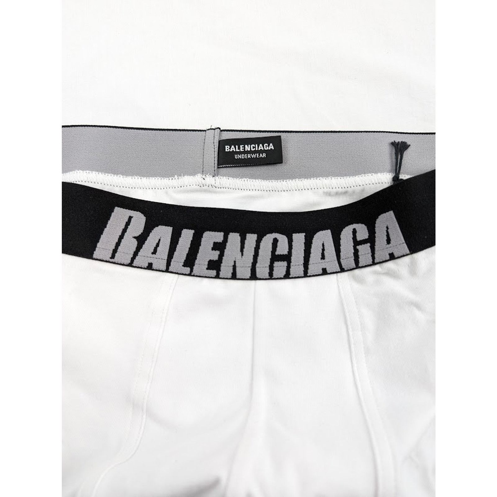 Balenciaga o1rshd1 Q:3 / Boxer Briefs in White Size 28 - 11 Thumbnail