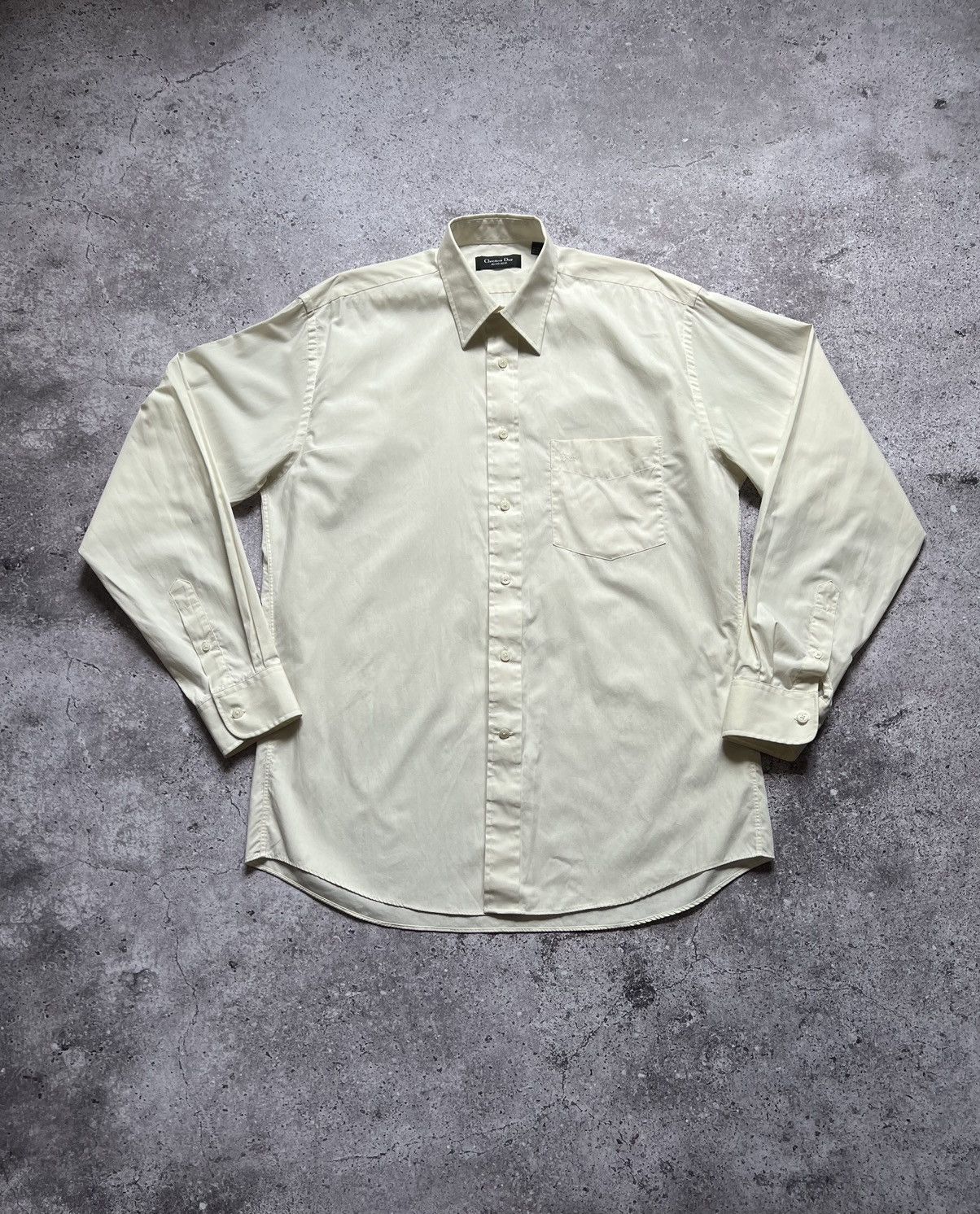 Designer Christian Dior Monsieur Button Up Shirt Luxury Size US L / EU 52-54 / 3 - 1 Thumbnail