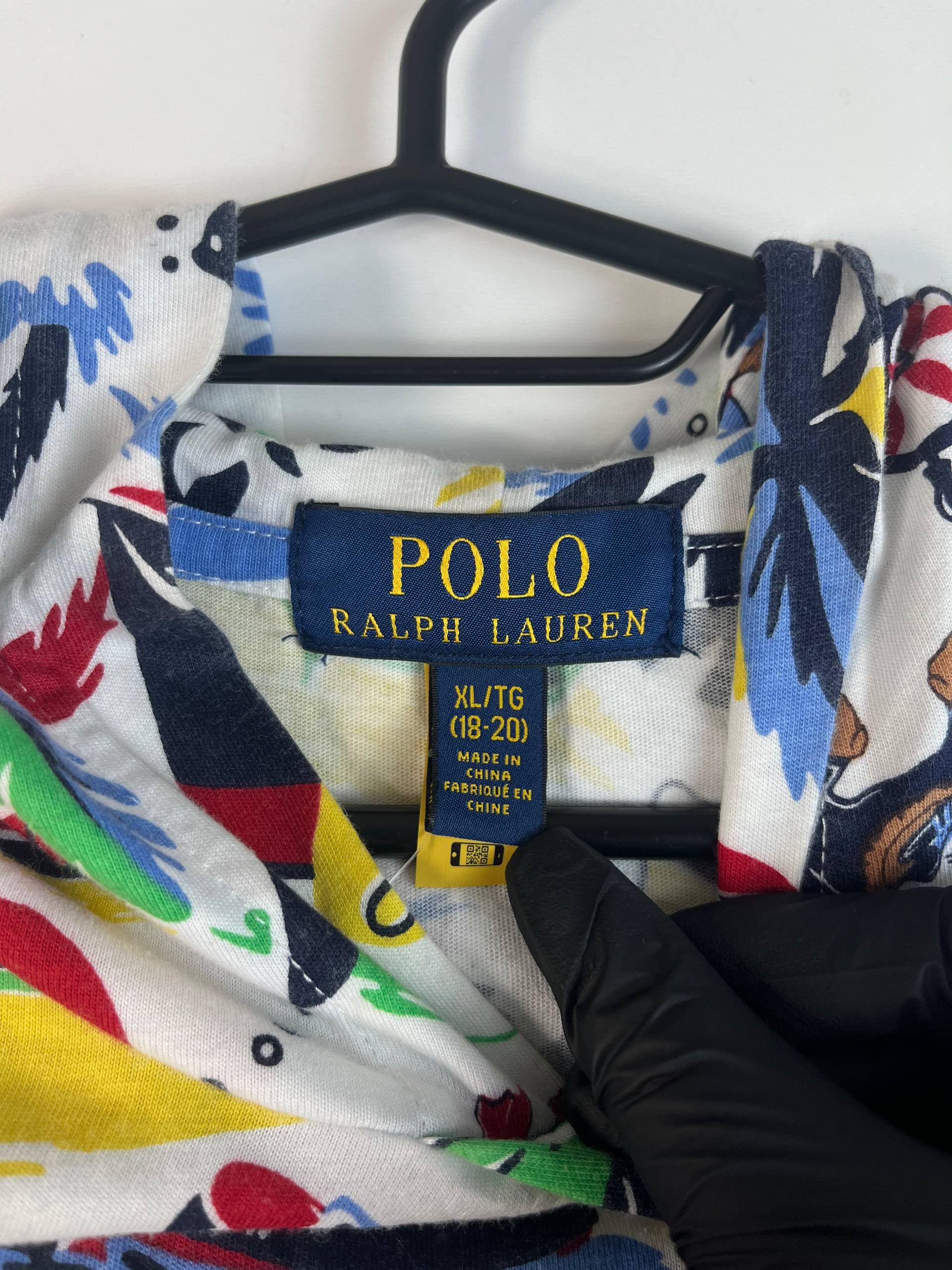 Polo Ralph Lauren POLO RALPH LAUREN BEAR TOP HOODIE SHIRT SURF SWIM BEACH Sz S Size XL / US 12-14 / IT 48-50 - 2 Thumbnail