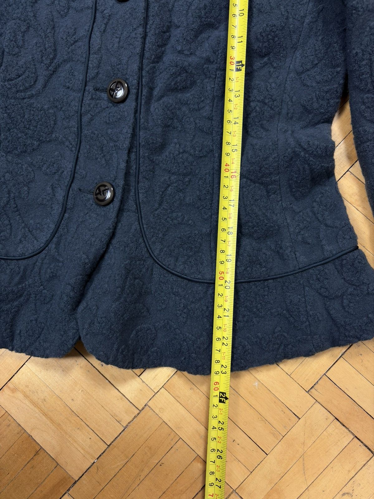 Armani Collezioni Armani Collezioni Corset Jacket Avant-Garde Flower Print Size M / US 6-8 / IT 42-44 - 8 Thumbnail