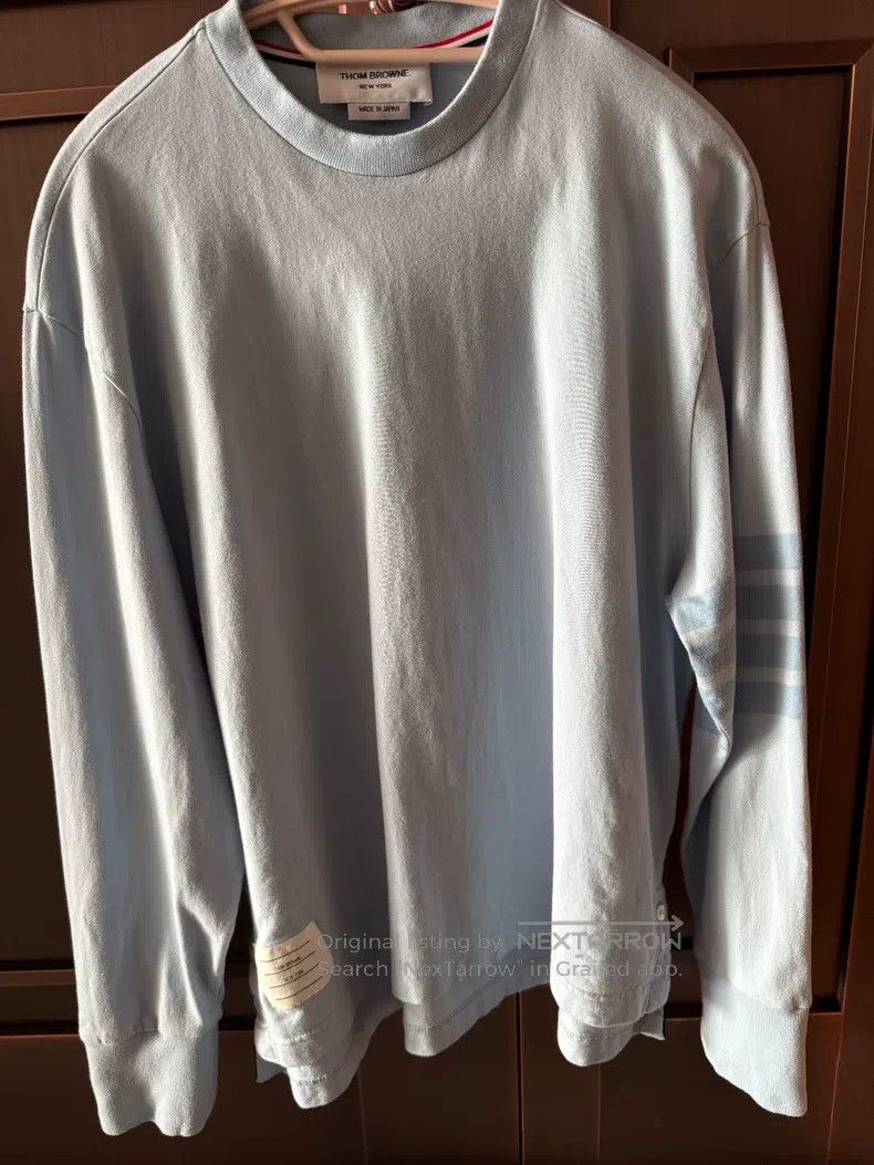 Thom Browne Thom Browne Blue hoodie Size S / US 4 / IT 40 - 1 Thumbnail