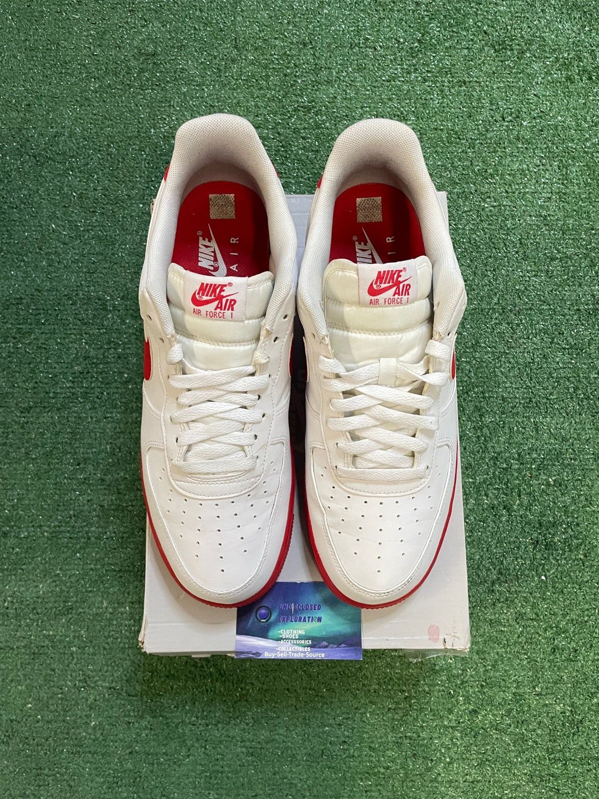 Nike Nike Air Force 1 low white red midsole size 11men/12.5women Size US 11 / EU 44 - 2 Thumbnail