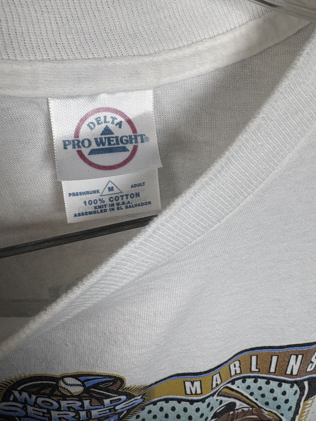 MLB × Vintage 2003 Florida Marlins World Series Champions white T-shirt Size US M / EU 48-50 / 2 - 4 Thumbnail