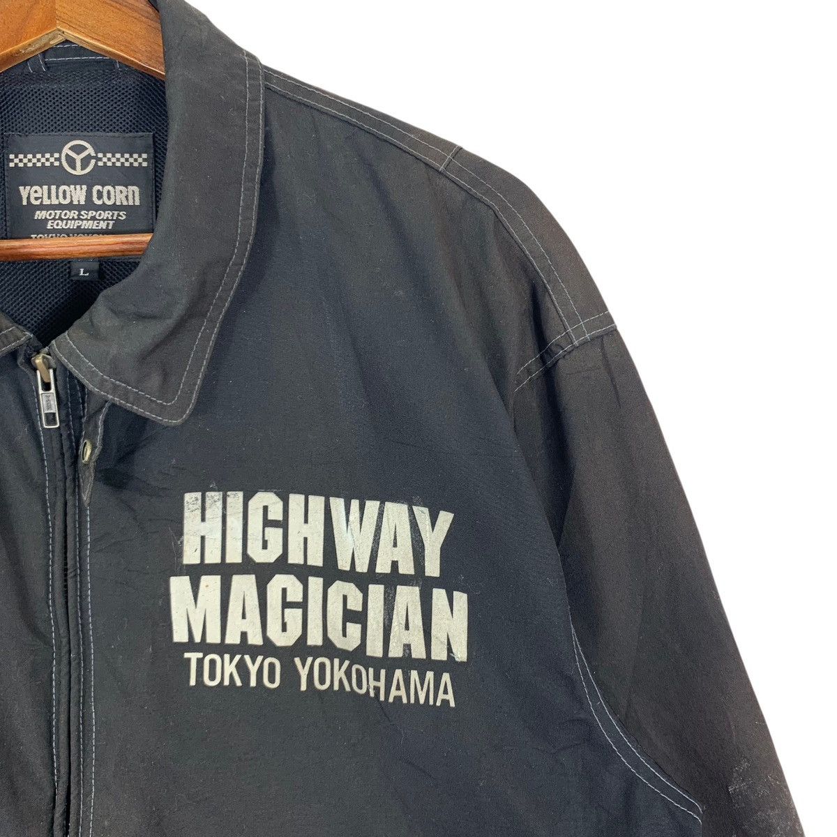 Vintage × YELLOW CORN Vintage Yellow Corn Highway Magician Tokyo Yokohama Racing Size US L / EU 52-54 / 3 - 6 Thumbnail