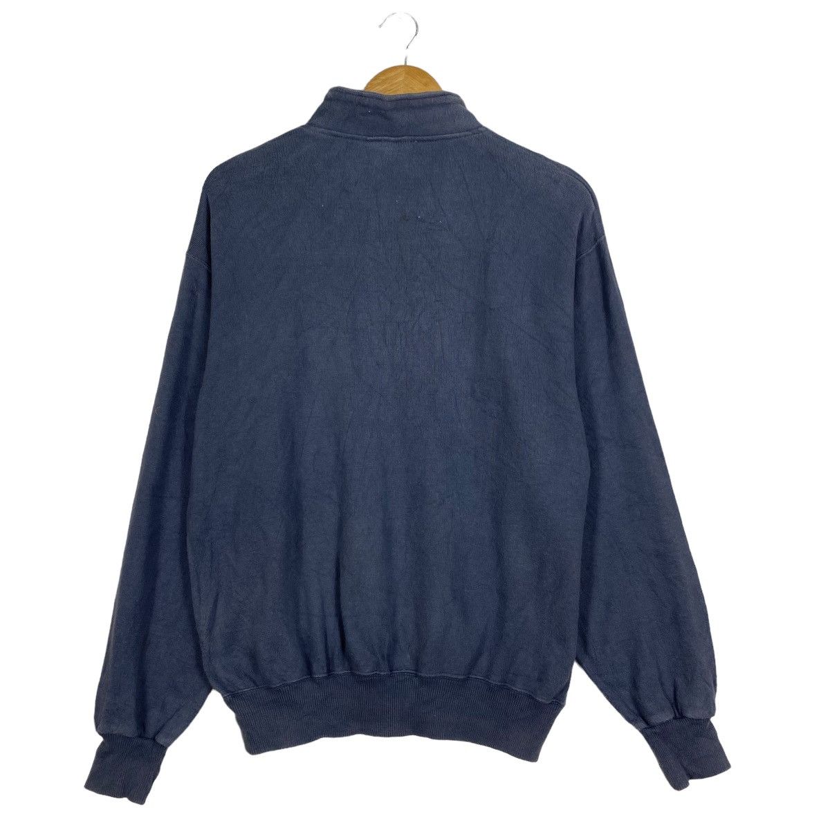 Japanese Brand Vintage Lacoste half zipper sweater Size US S / EU 44-46 / 1 - 8 Thumbnail