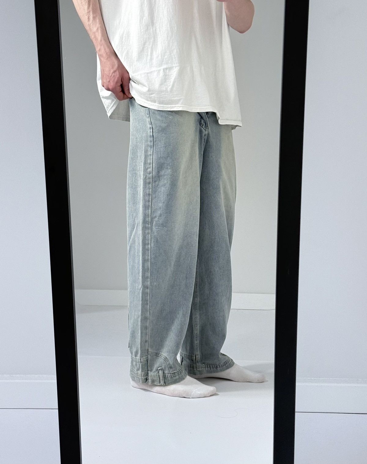Other Vintage avantgarde Y2K streetwear opium wide jeans Size US 30 / EU 46 - 8 Thumbnail