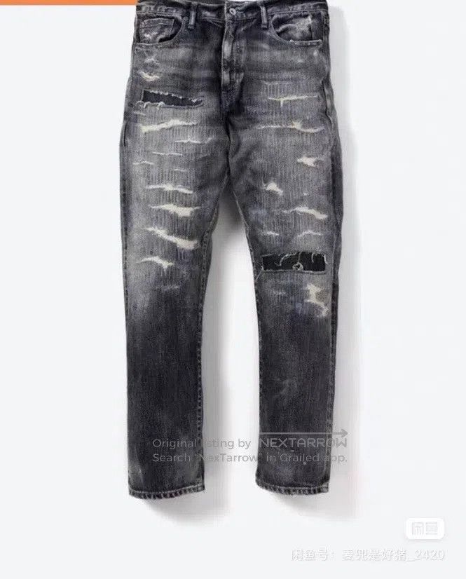 Neighborhood Neighborhood size S Vintage King of Denim Scratch Denim Pa Size US 27 - 1 Thumbnail