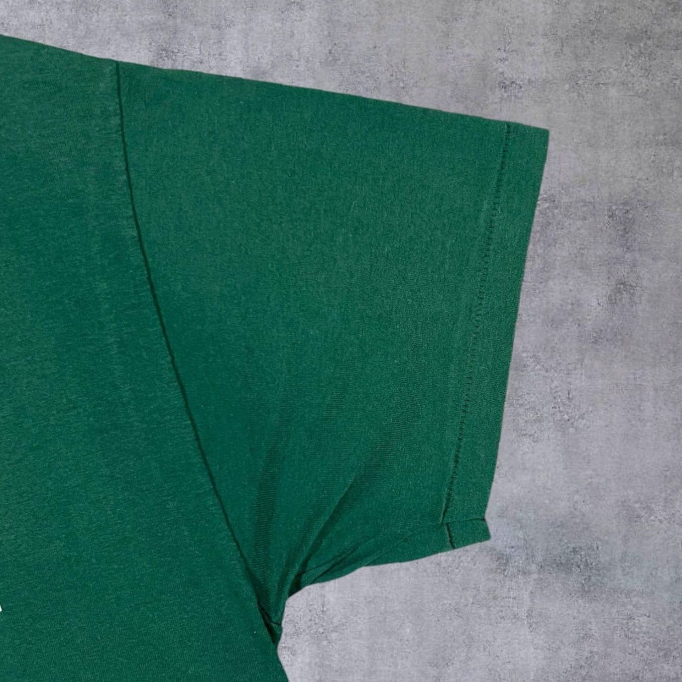 Hanes VINTAGE Hanes KNOW FEAR “Only Real Athletes Do Gymnastics” Single Stitch T-Shirt Mens XS Green Short Sleeve Crew Neck 1990s WL599 Size US S / EU 44-46 / 1 - 6 Thumbnail