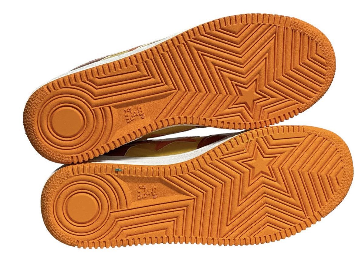 RARE OG 2005 A BATHING APE ORANGE BAPESTA
