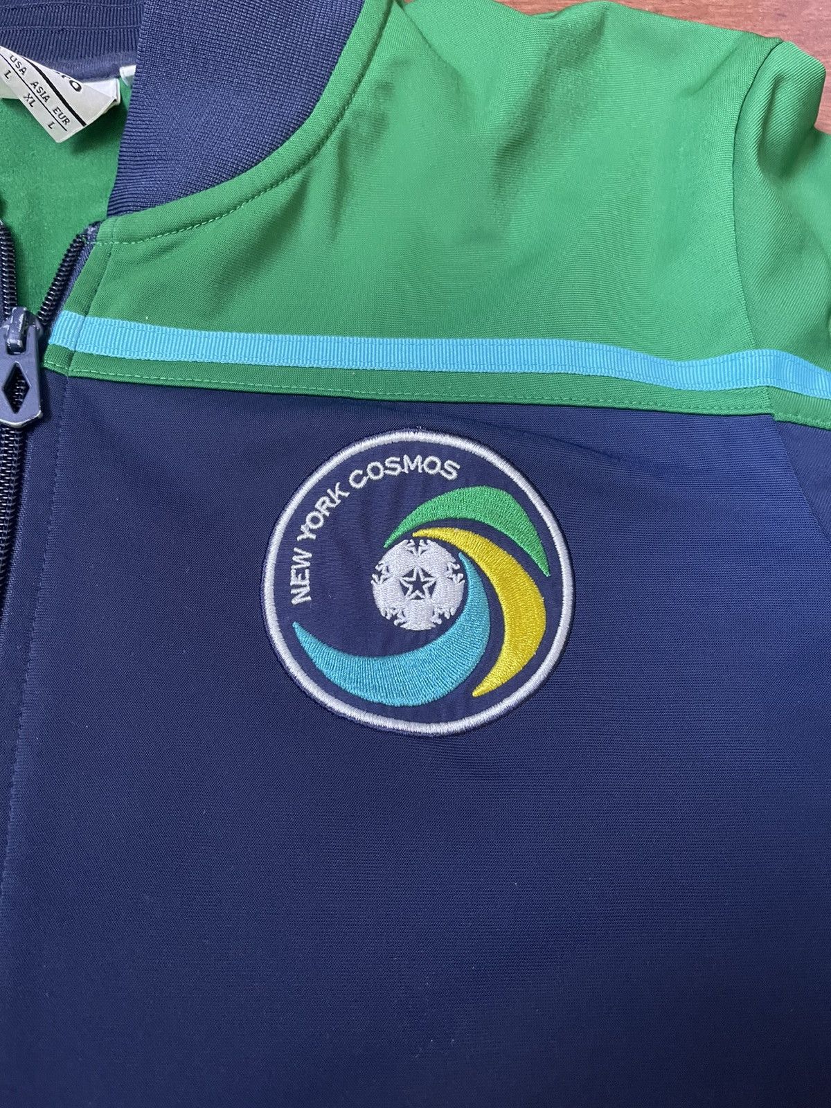 Vintage Rare New York Cosmos Bomber Jacket Size US L / EU 52-54 / 3 - 2 Thumbnail