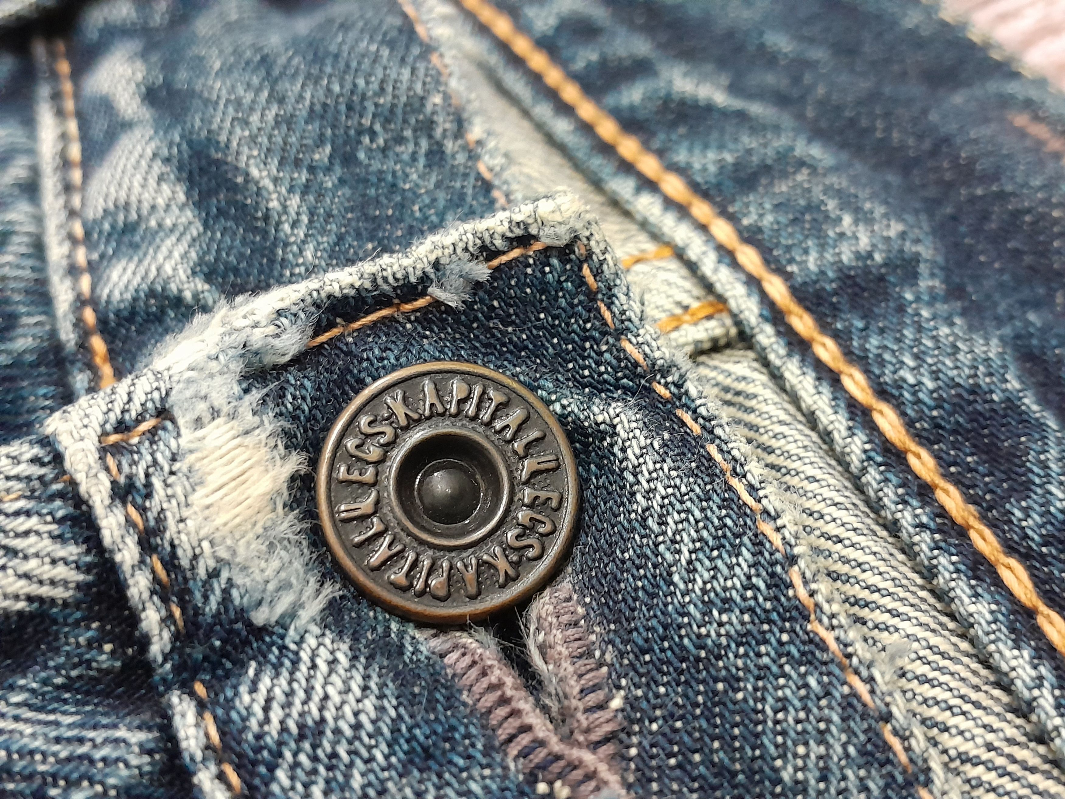 Kapital KAPITAL Jeans Flare Bell Bottom Bootcut Vintage Size US 33 - 9 Thumbnail