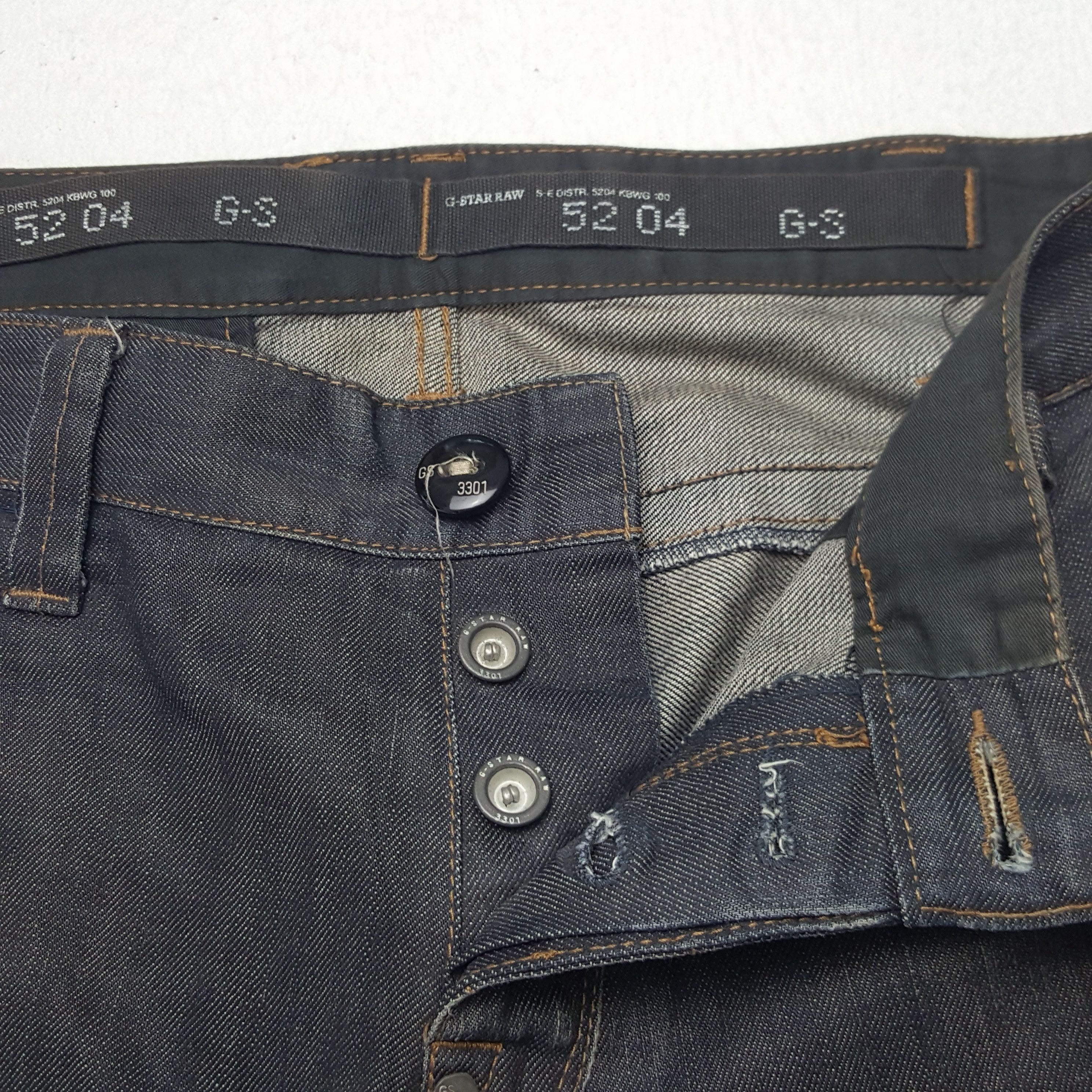 G-Star × Japanese Brand × Vintage Vintage G-Star Streetwear Denim Jeans Size US 32 / EU 48 - 12 Thumbnail