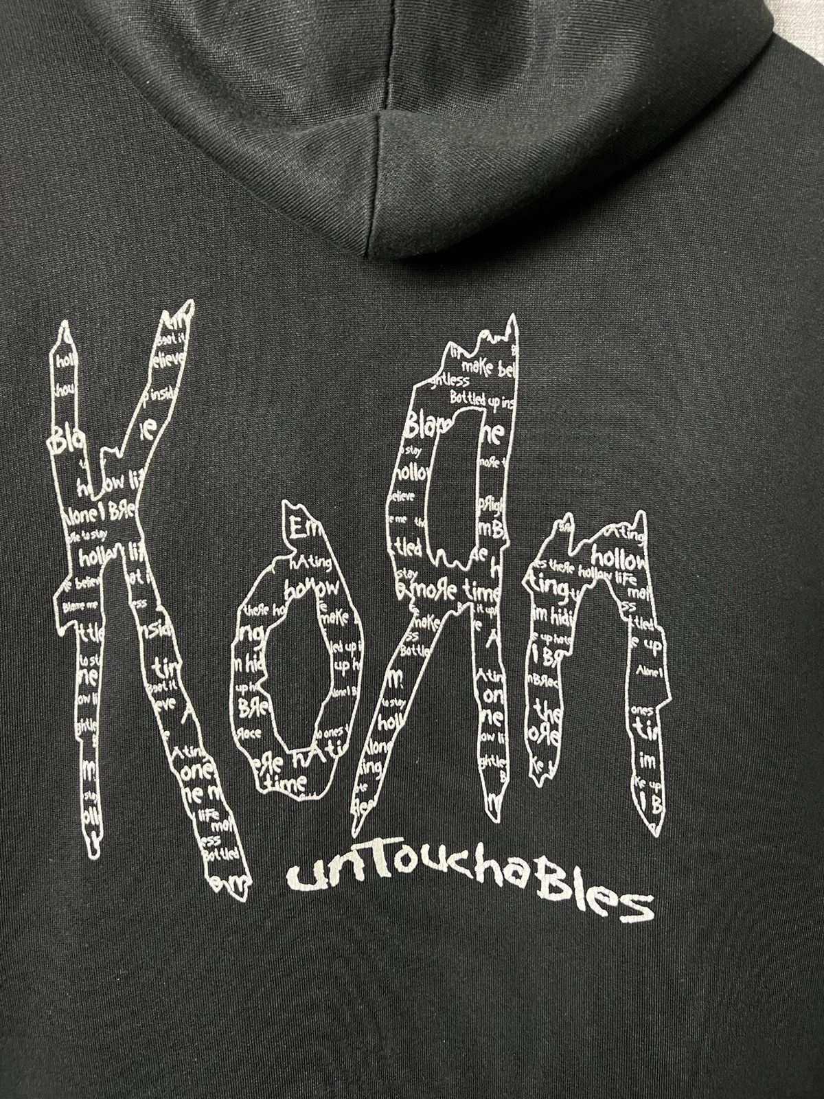 Band Tees Vintage Korn Untouchables Sleeveless Hoodie Size US XL / EU 56 / 4 - 19 Thumbnail