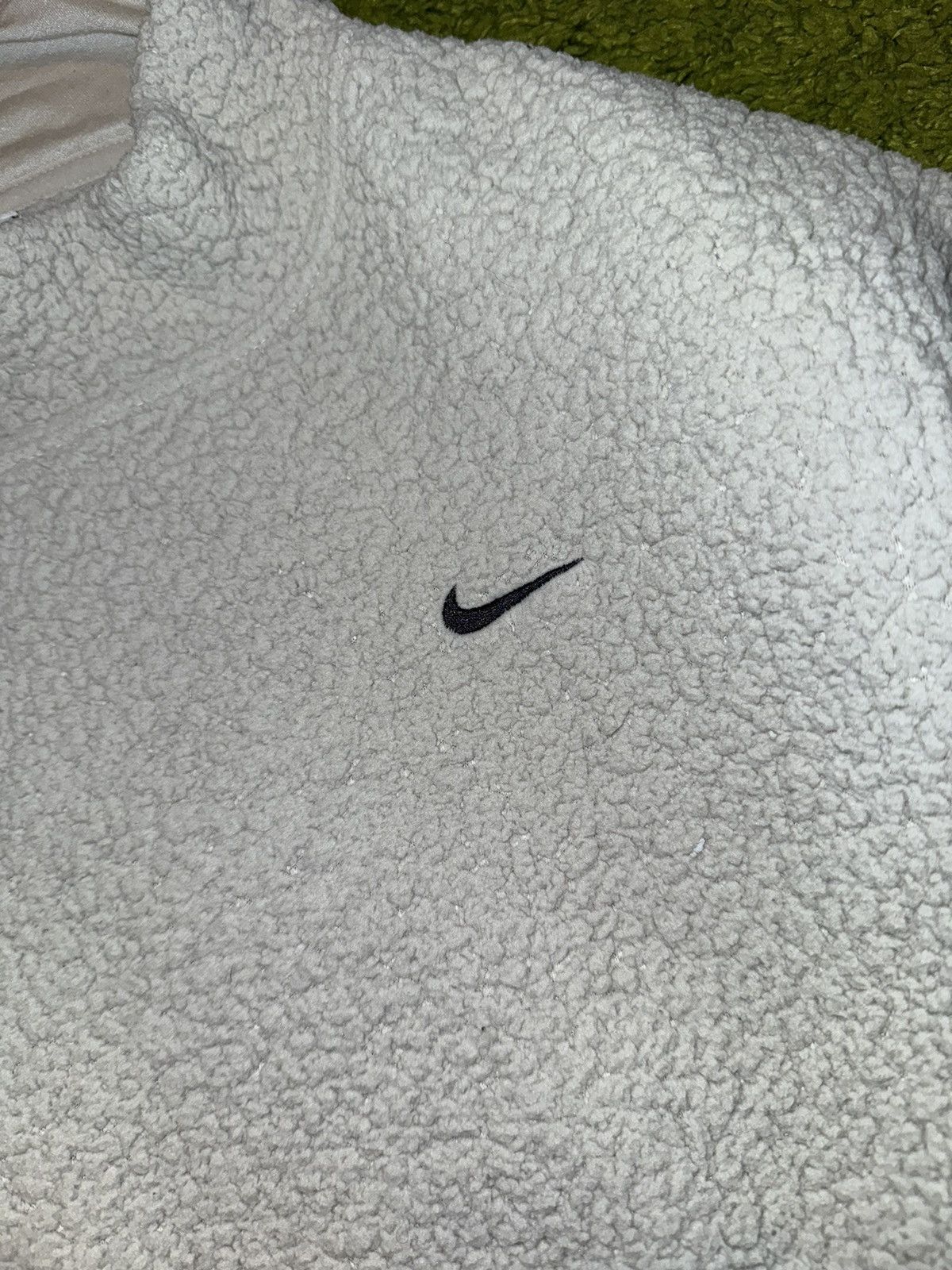 Designer × Nike 🧸 Nike teddy bear style knit swoosh logo sweatshirt Size XL / US 12-14 / IT 48-50 - 12 Thumbnail